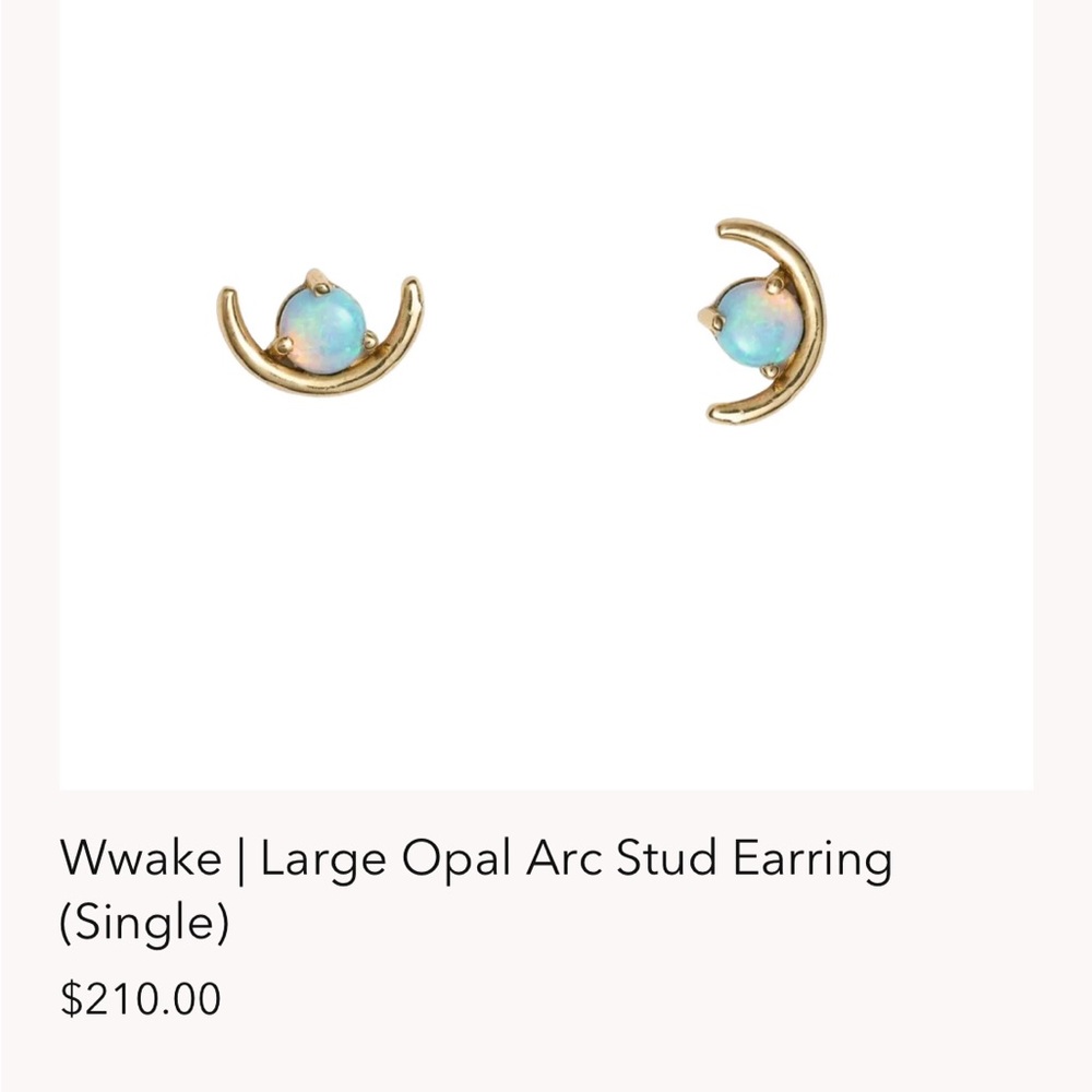 COPY - Wwake single earring